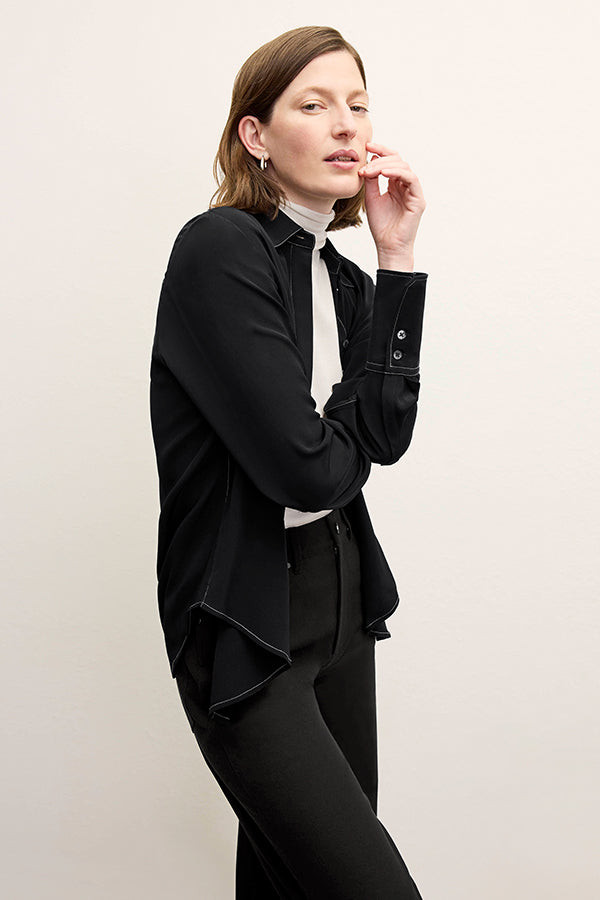 Milo Wide Leg Eco-Friendly Jeans - Better Than Denim in Black | Sustainable Fashion for Women, Casual Wear & Everyday Comfort