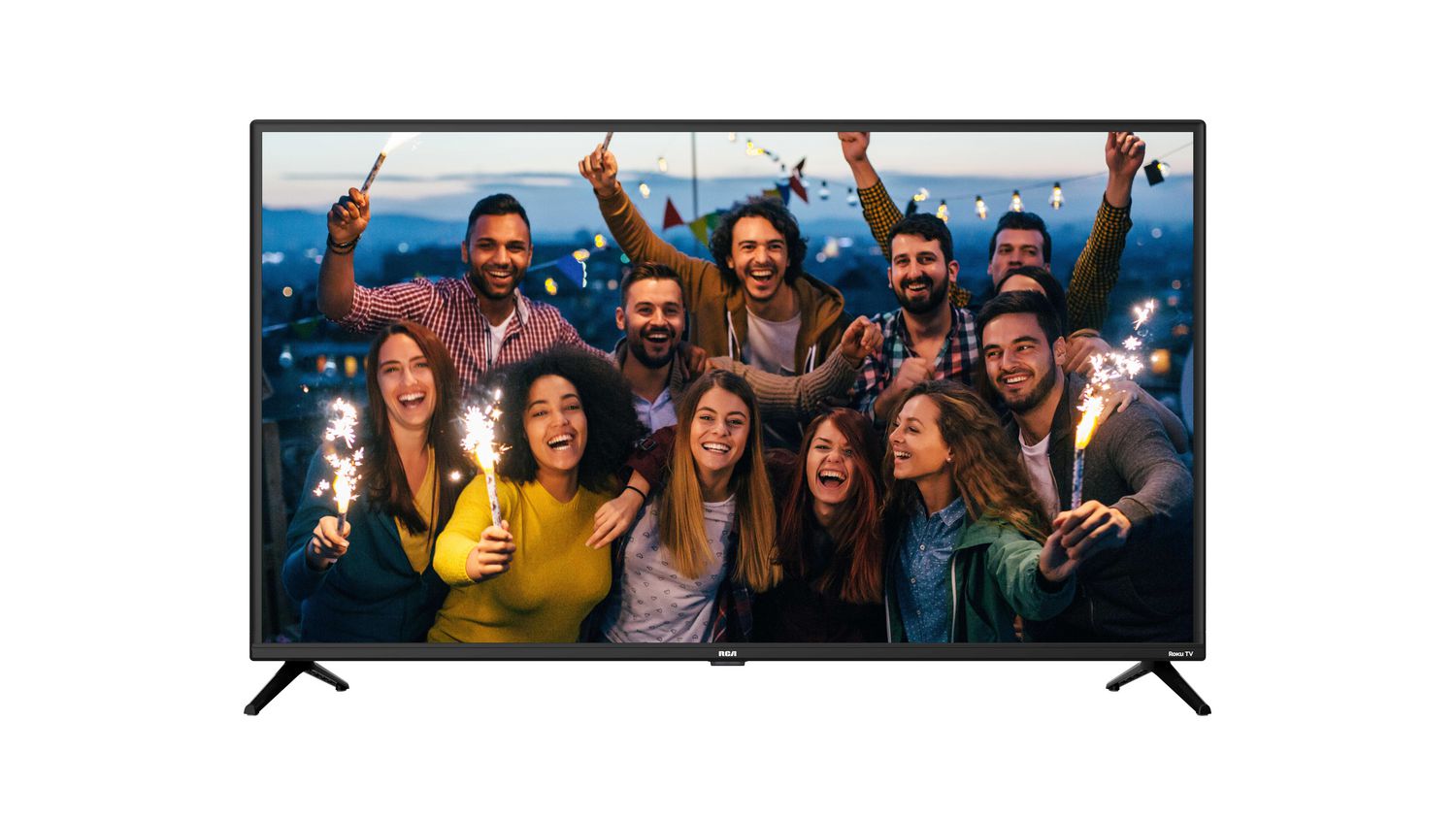 RCA 42-Inch 1080P Full HD LED Roku Smart TV (RTR4261) - Streaming, Gaming & Home Entertainment for Living Room & Bedroom