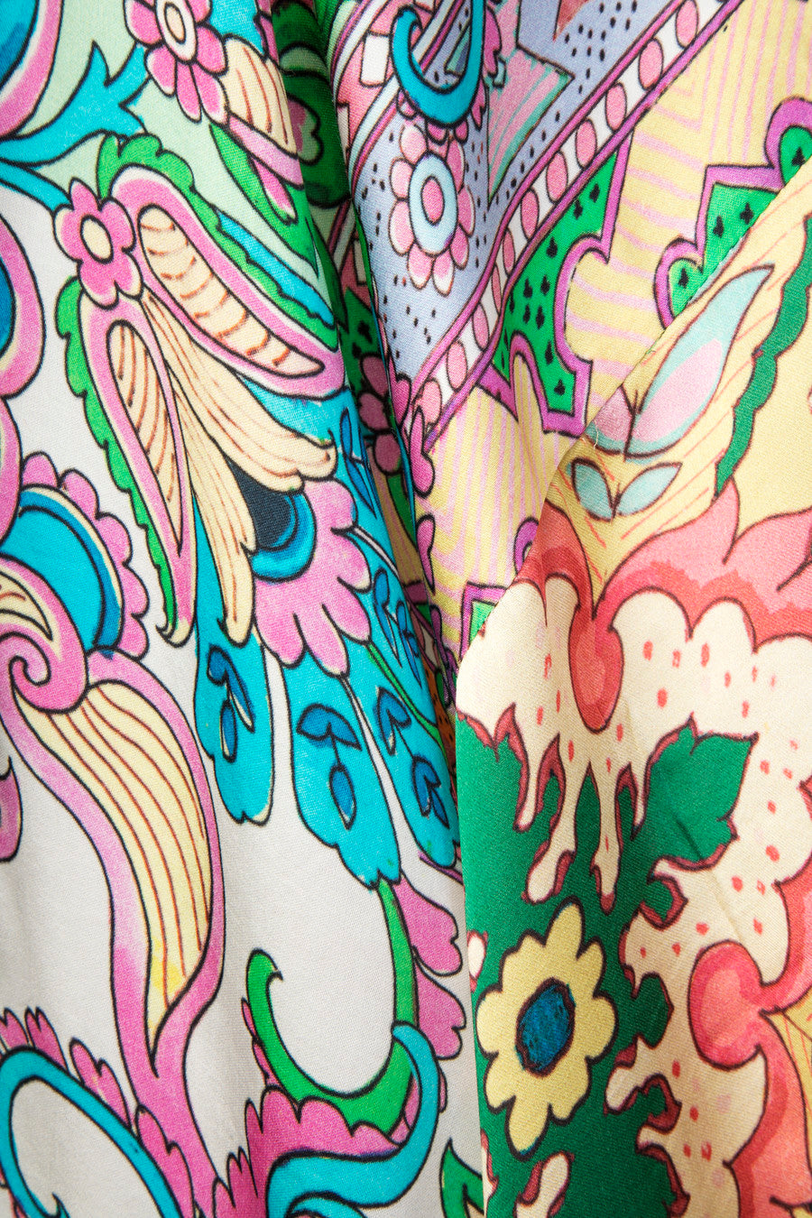 Bohemian Paisley Printed Kimono Robe - Floral Long Sleeve Cover Up for Women - Perfect for Beach, Pool, or Lounge Wear