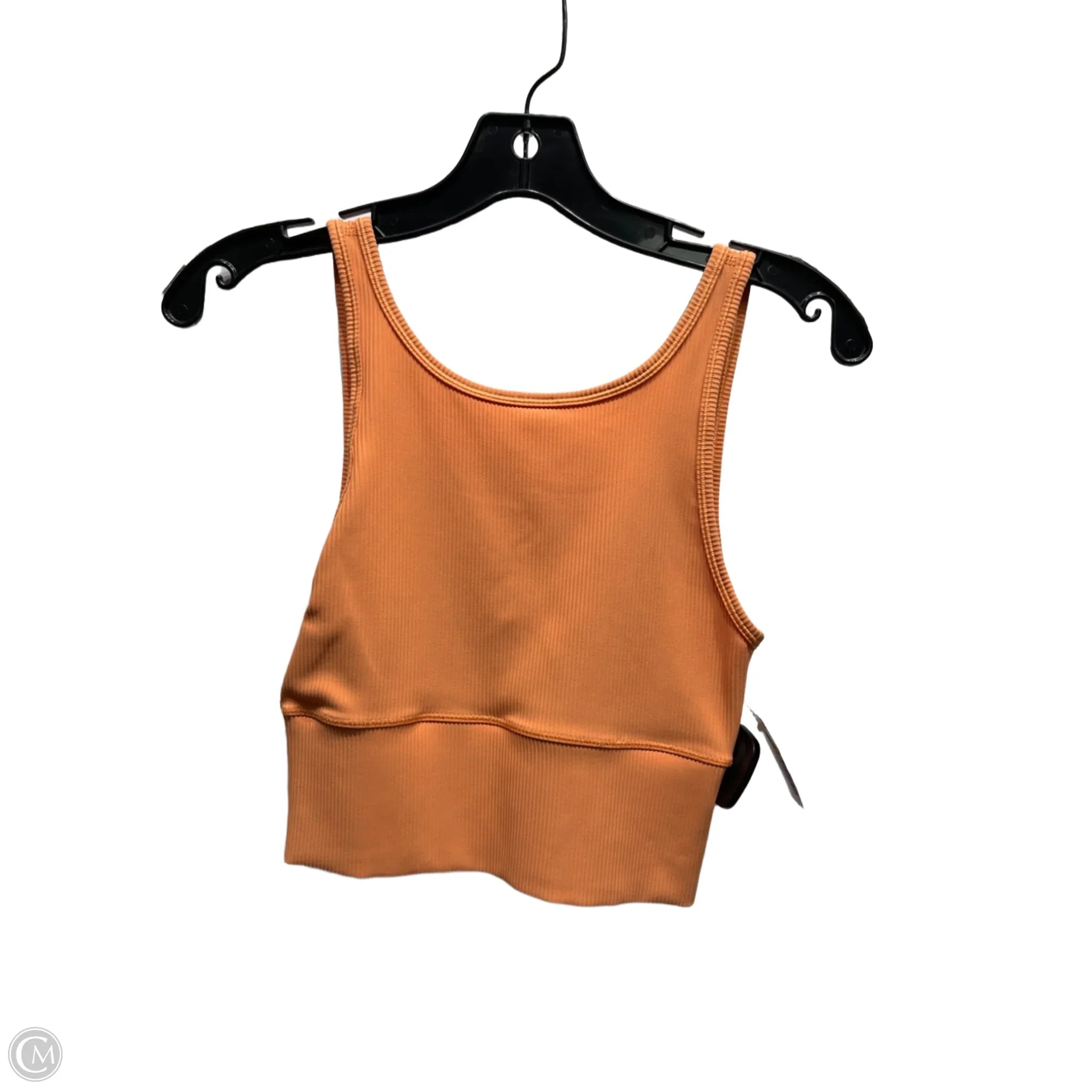 Lululemon Orange Athletic Sports Bra for Women - Size Small - High Support Workout Top for Running, Yoga & Gym