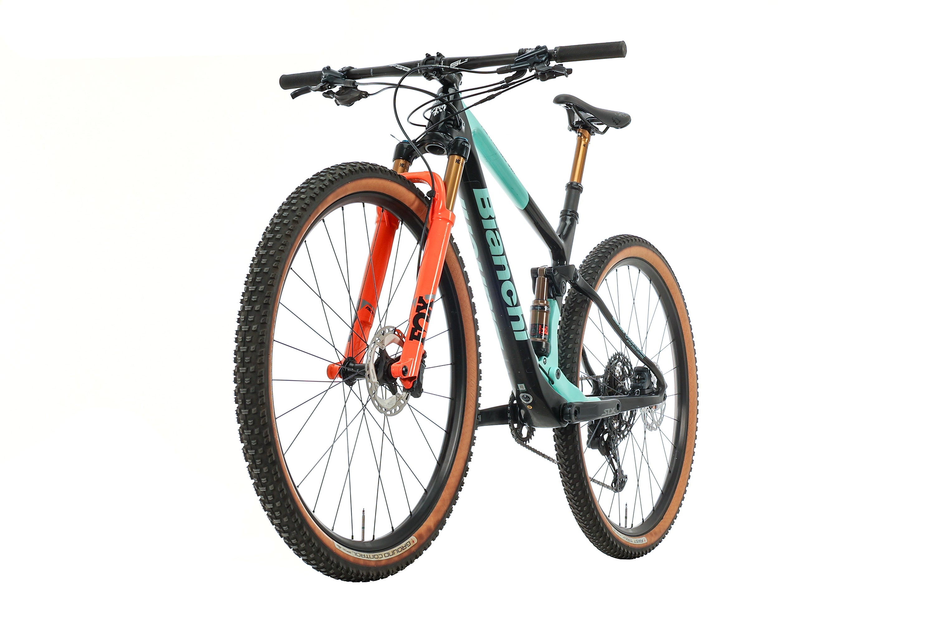 Bianchi Methanol CV FS Mountain Bike 2022 - Medium Frame, Full Suspension Trail Bike for Off-Road Cycling & Mountain Adventures