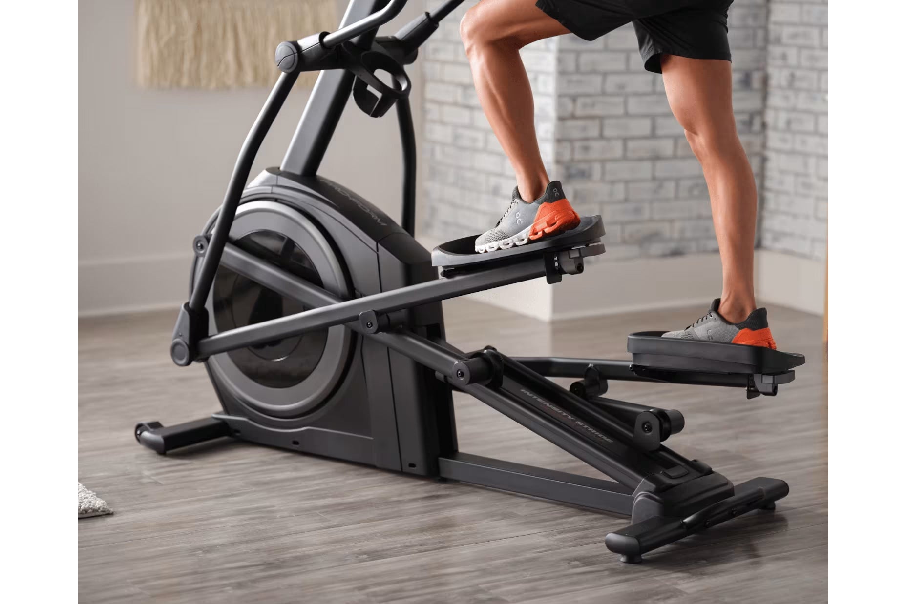 ProForm Carbon E7 Elliptical Machine - Low-Impact Cardio Trainer for Home Gym | Perfect for Small Spaces & Full-Body Workouts
