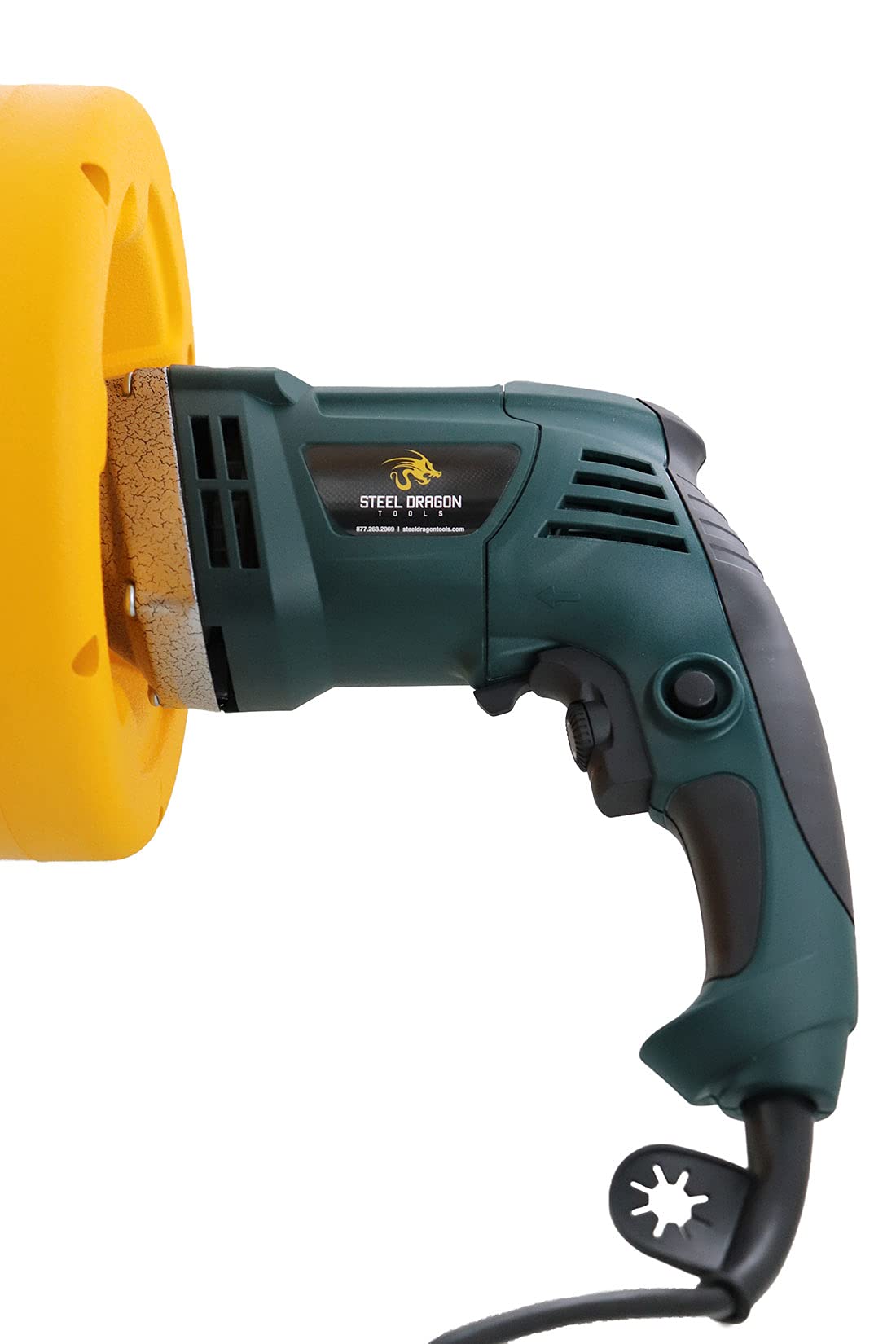Steel Dragon Tools 62A Heavy-Duty Drain Cleaning Machine with 5/16
