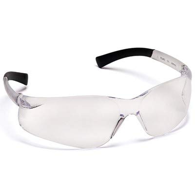 Pyramex S2510S Ztek Safety Glasses - Clear Frame with Clear Lens (144-Pack) - ANSI Z87.1 Certified Protective Eyewear for Construction, Lab & Industrial Work