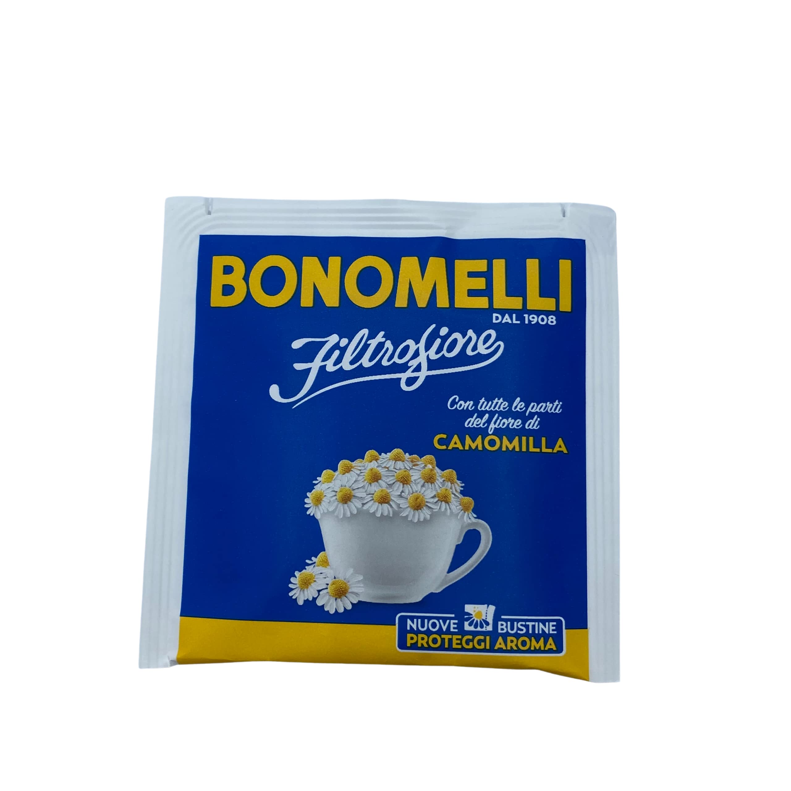 Organic Bonomelli Chamomile Herbal Tea - 14 Tea Bags for Relaxation & Sleep Aid - Perfect for Stress Relief, Nighttime Routine & Digestive Comfort