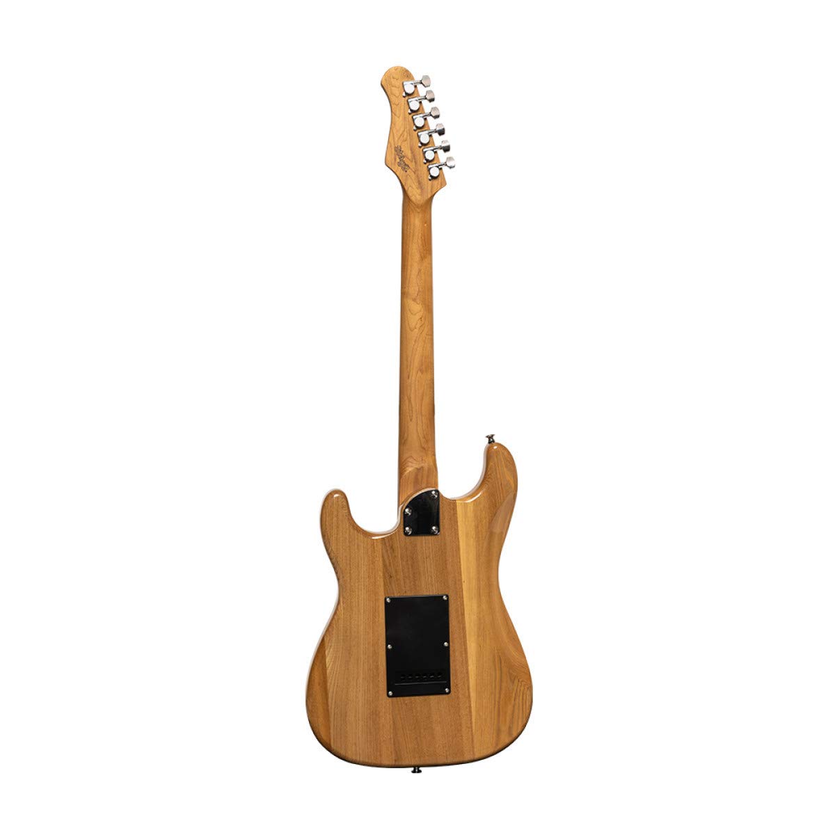 Stagg SES-60 NAT 6-String Solid Body Electric Guitar - Right Handed, Natural Finish | Perfect for Beginners, Practice & Live Performances