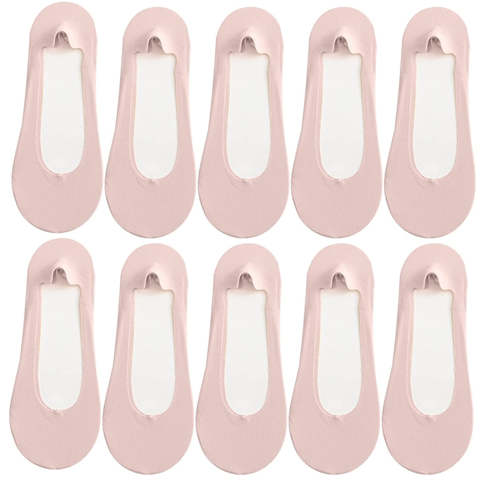 Invisible Non-slip Socks for Women - Ultra Low Cut No Show Socks for Shoes & Sneakers