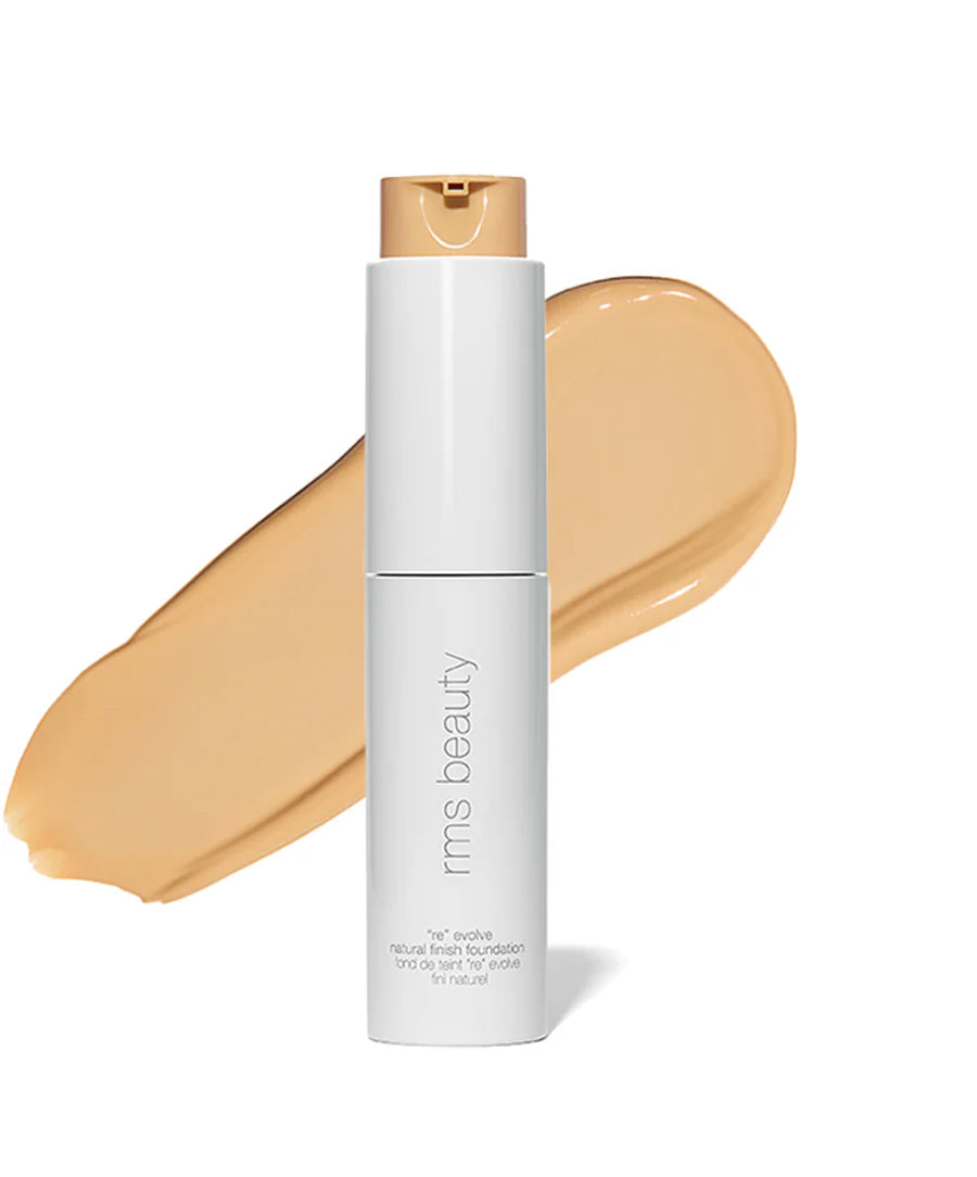 ReEvolve Natural Finish Foundation - Vegan, Cruelty-Free & Lightweight for Flawless Coverage | Perfect for Daily Wear & Special Occasions