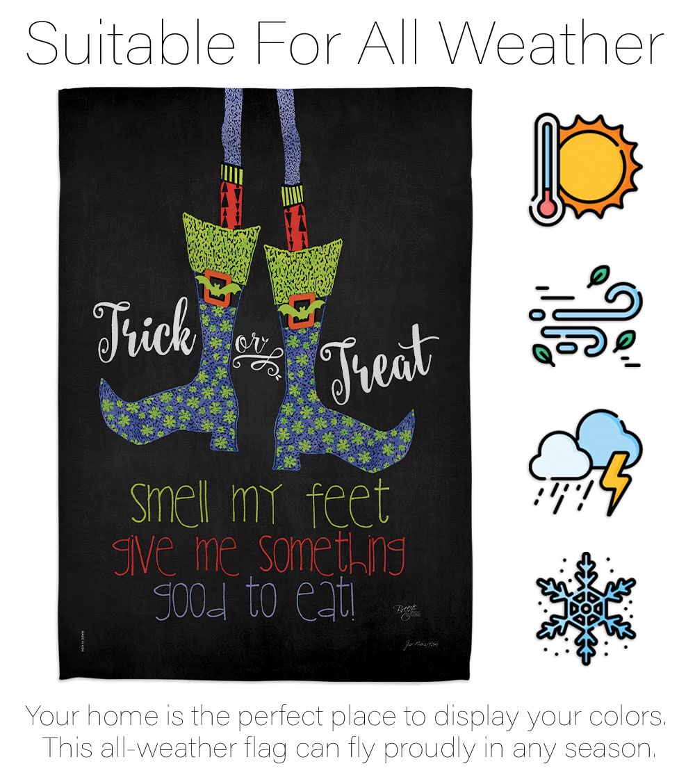 Halloween Garden Flag - Fall Decor for Outdoor & Indoor