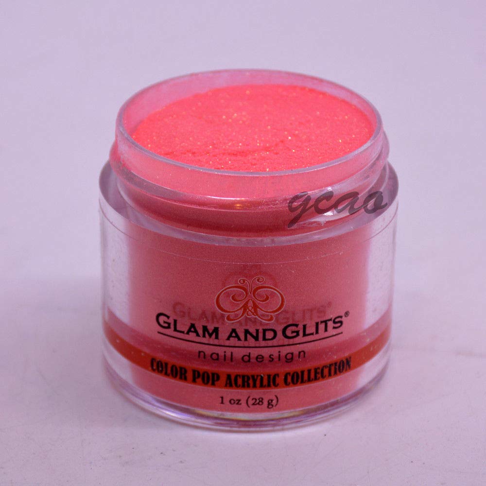 Glam Glits Acrylic Powder 1 oz - Sunkissed Glow Nail Art Kit (CPA390) for Professional & DIY Manicures at Home or Salon
