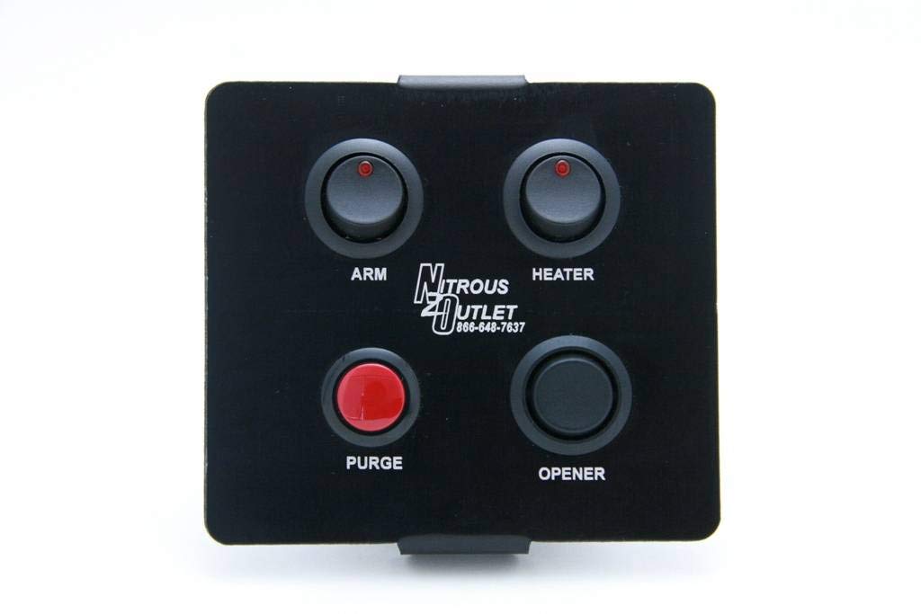 Nitrous Outlet Right Side Storage Compartment Switch Panel for 1999-2006 GM Trucks - Perfect for Custom Wiring & Accessory Control in Pickup Trucks