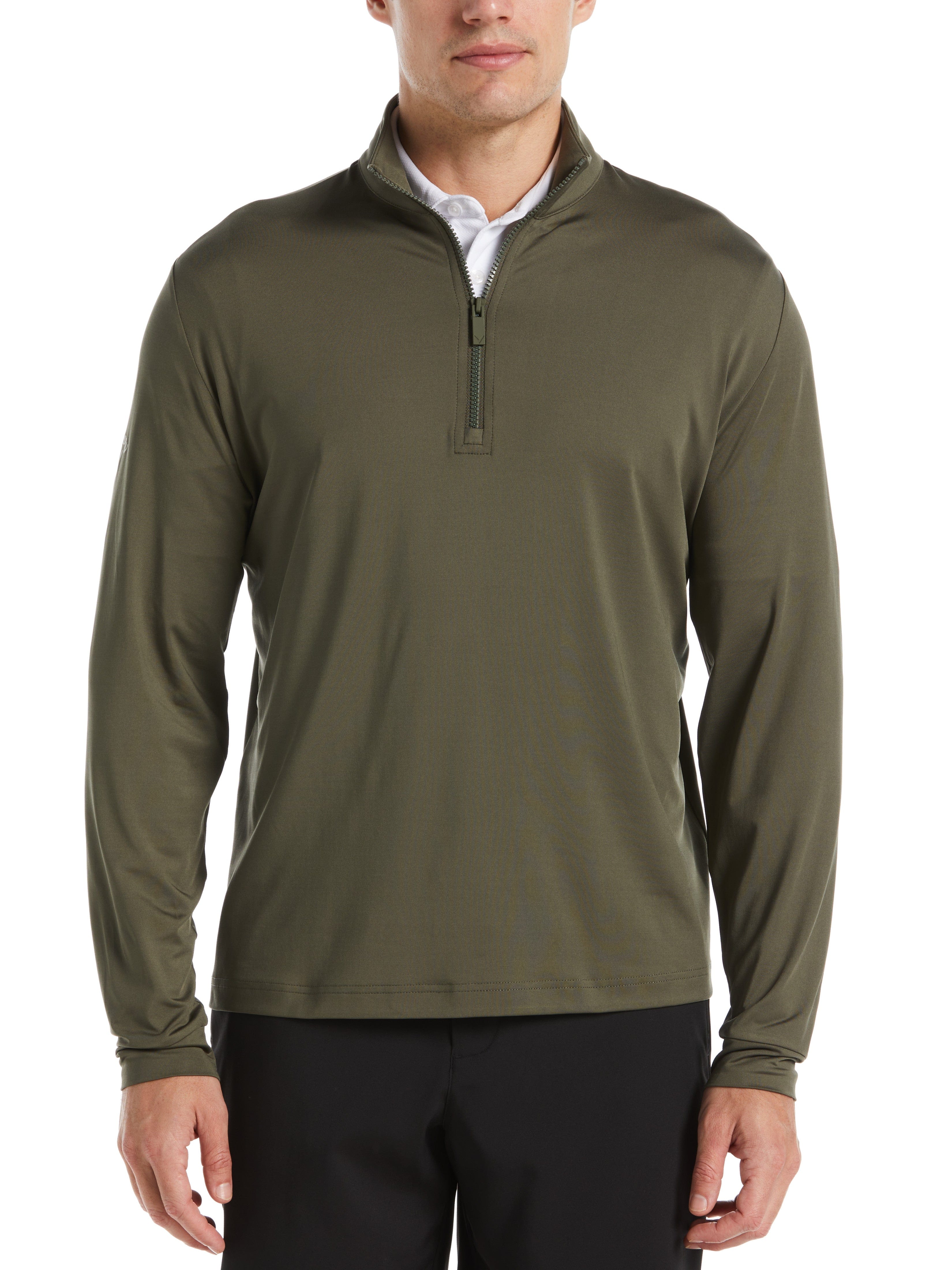 Men's Swing Tech™ 1/4 Zip Sun Protection Pullover - UPF 50+ Golf Shirt with Moisture Wicking for Outdoor Sports, Hiking & Casual Wear