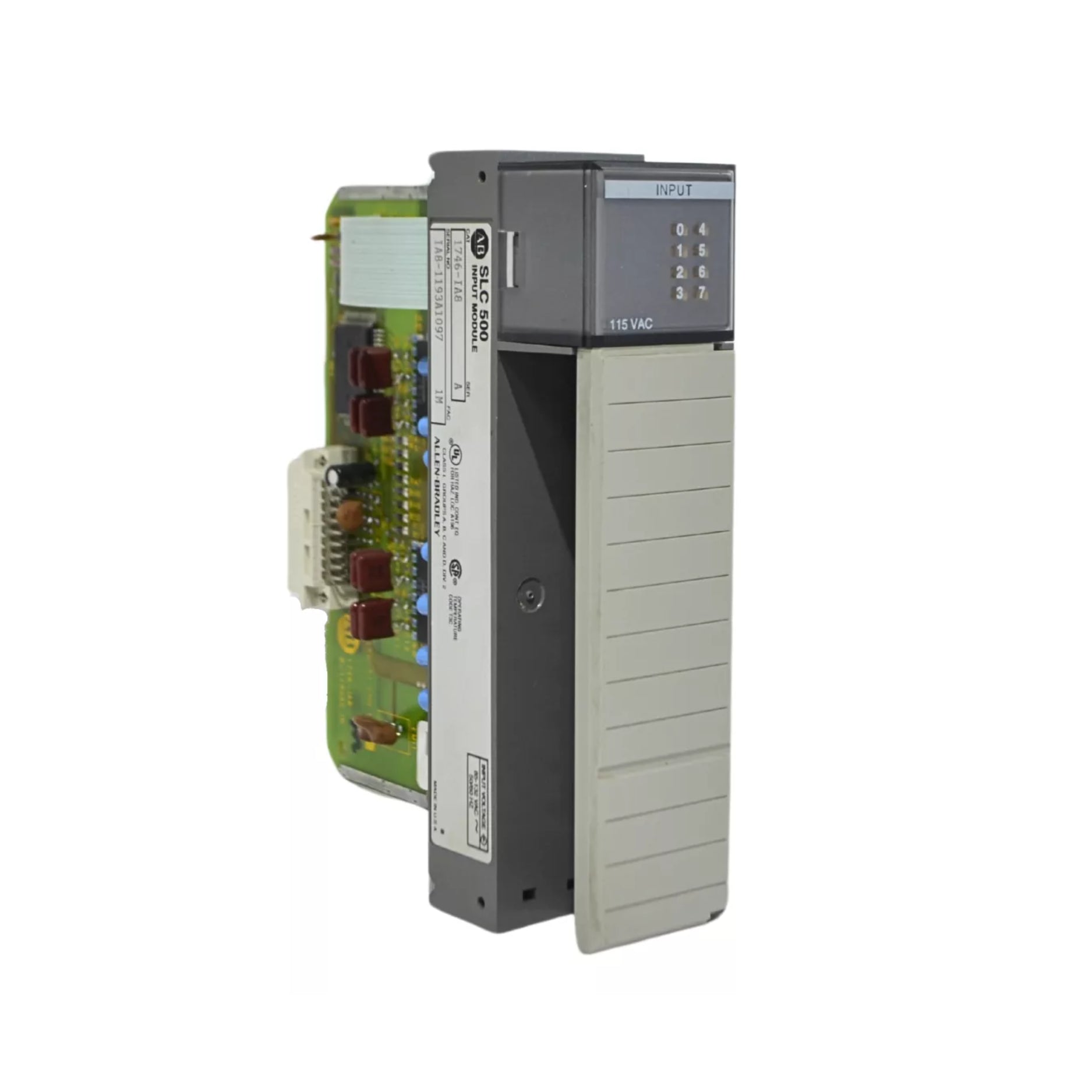 Allen Bradley 1746 IA8 8-Channel Analog Input Module - Industrial Automation & PLC Control System for Manufacturing Equipment