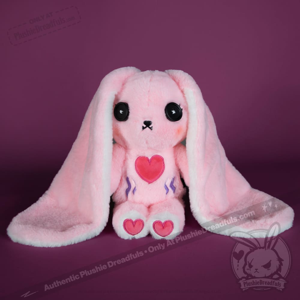 Cushing's Syndrome Awareness Bunny Plush Stuffed Animal - Soft Huggable Toy for Medical Education & Emotional Support