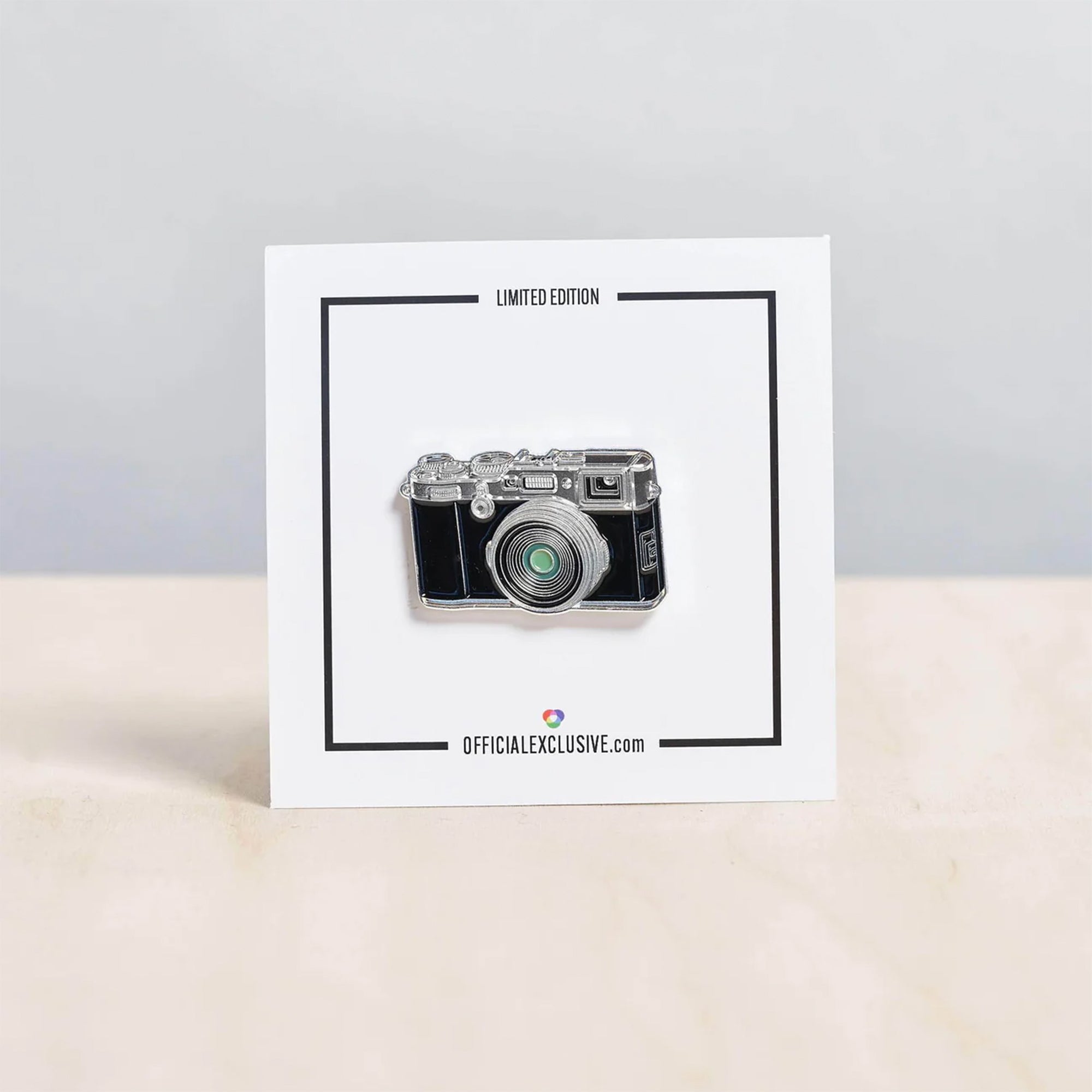 High-Precision Digital Rangefinder Camera Pin #2 - Chrome Finish for Hunting, Golf & Outdoor Activities | Accurate Distance Measurement Tool