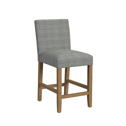 Sage Mini Gray Grid Pattern