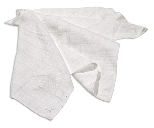 Premium Disposable Cotton Towels 500ct - 12x12 Inch Unscented Pre-Moistened Wipes for Baby Care, Makeup Removal, First Aid & Household Cleaning