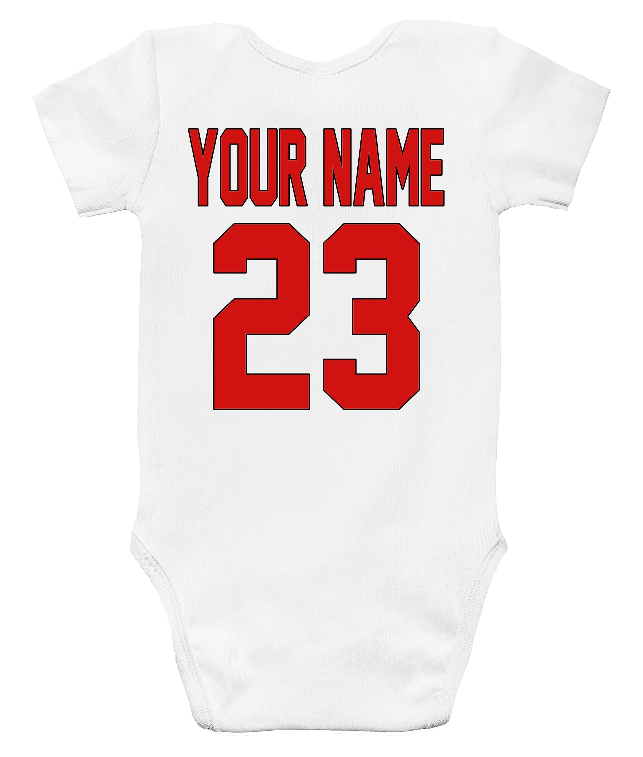 Custom Baby Baseball Jersey - Personalized Name & Number for Sports Fans