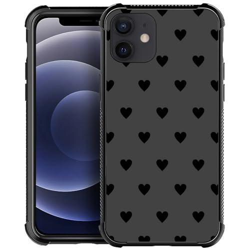 Black heart gray