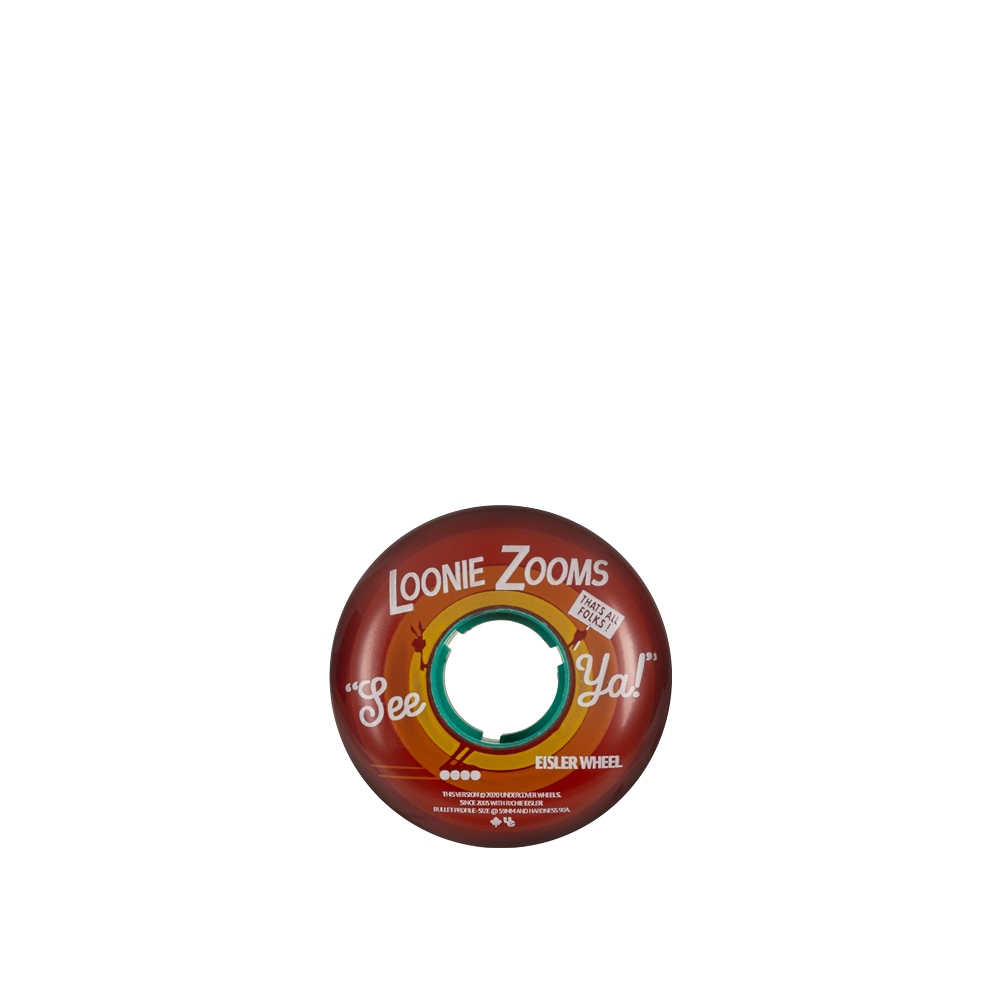 Undercover Richie Eisler TV Line 2nd Edition 59mm 90a Skateboard Wheels (4 Pack) - Perfect for Street Skating, Park Riding & Smooth Cruising