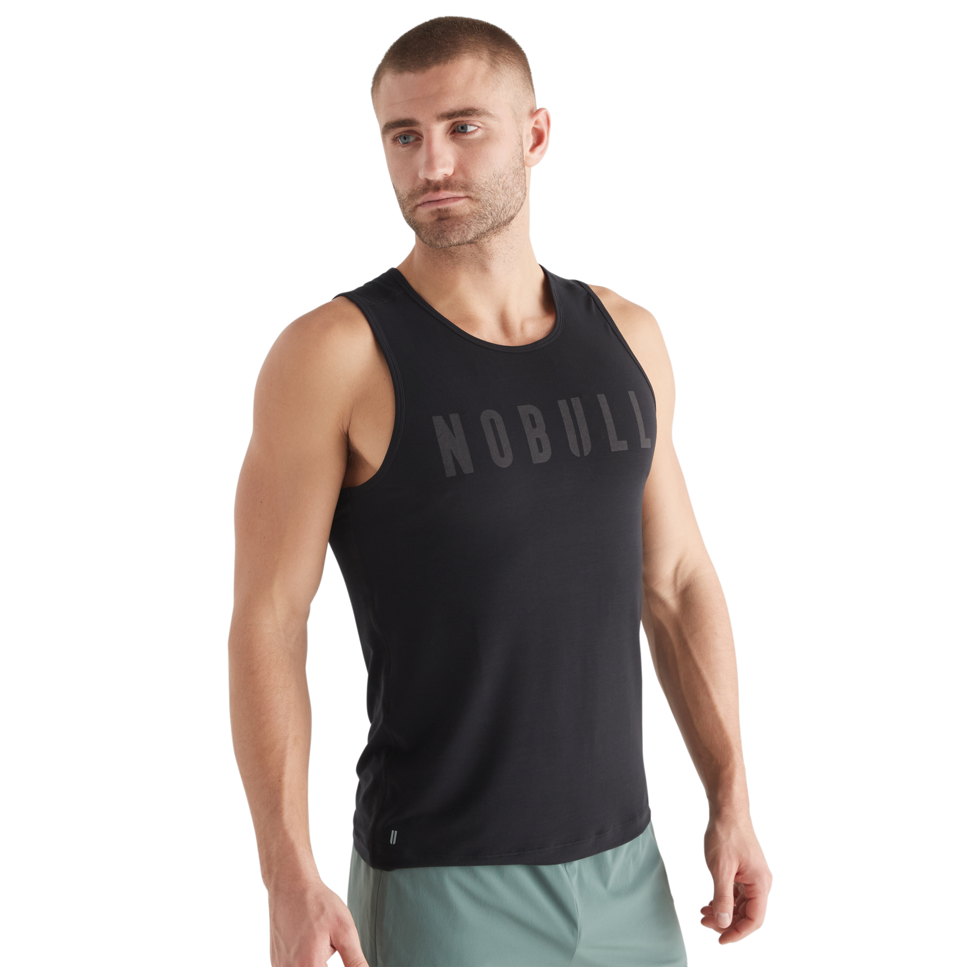 NOBULL Men's Workout Tank Top - Breathable & Lightweight Gym Shirt for CrossFit, Running & Training - Perfect for Fitness & Active Lifestyle