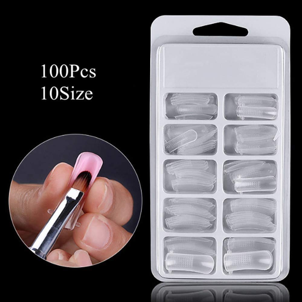 6 Colors 30ml Poly UV Gel Nail Extension Kit with LED Nail Lamp - Quick Building Nail Enhancement Set for Professional & DIY Nail Art - Perfect for Salon, Home Use & Special Occasions