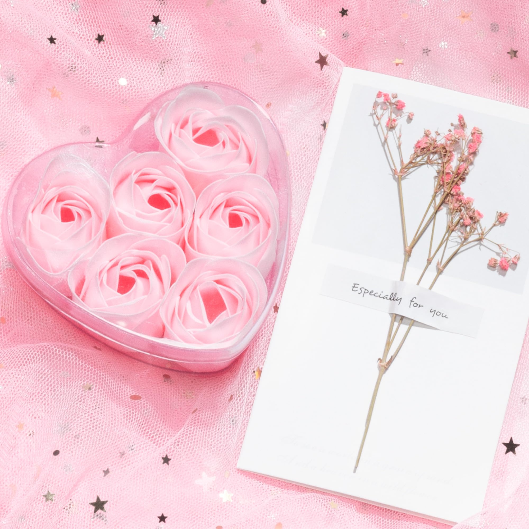 Luxury Rose Relaxing Spa Gift Basket for Women - Self Care, Get Well Soon, Birthday & Mother's Day Gifts with Flannel Blanket | Perfect for Mom, Wife, Sister, Grandma & Friends | Ideal for Relaxation, Recovery & Special Occasions