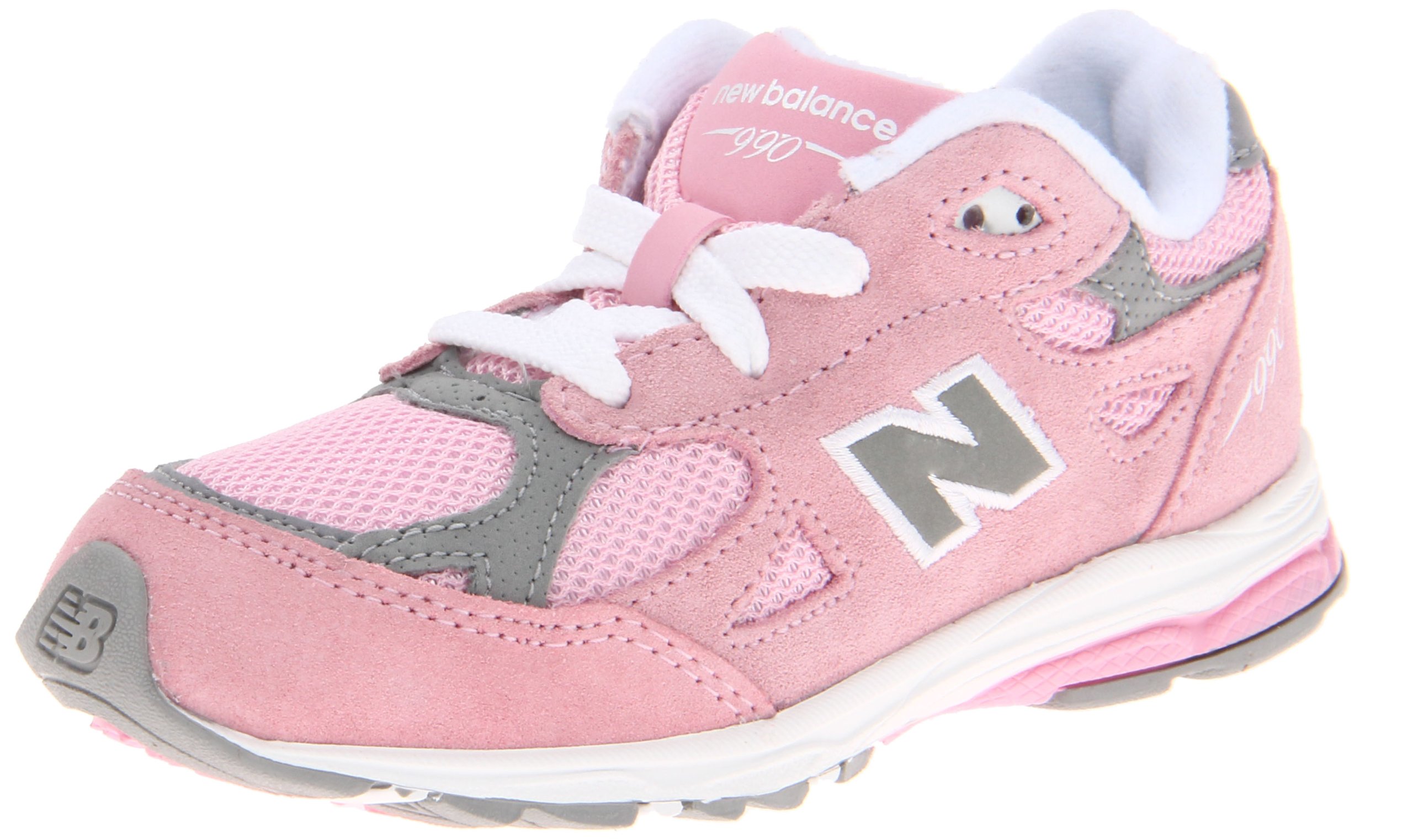 New Balance KJ990 Lace-Up Running Shoes for Kids - Lightweight Athletic Sneakers for Toddlers, Little Kids & Big Kids - Perfect for School, Sports & Everyday Play