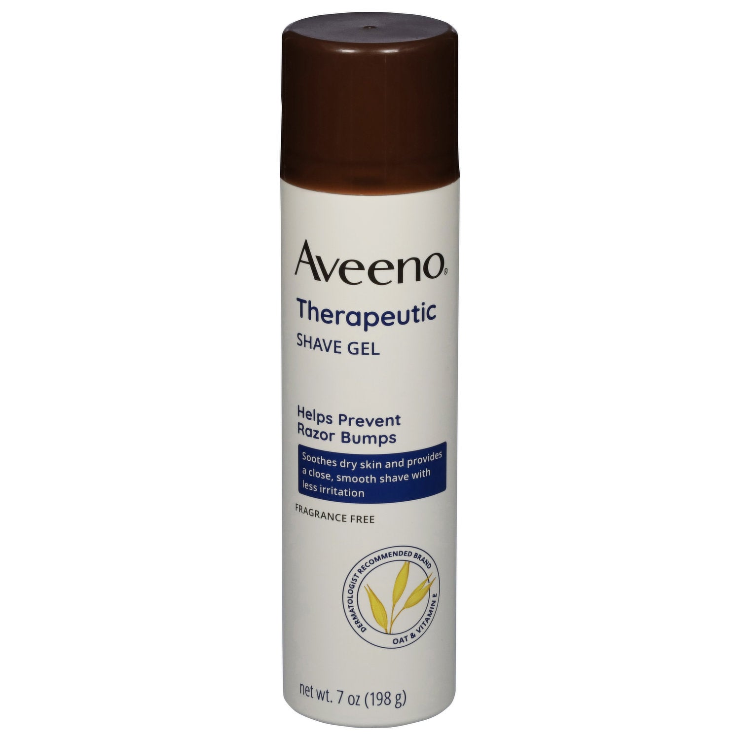 Aveeno Therapeutic Shave Gel for Sensitive Skin - Soothing & Moisturizing Shaving Cream for Men & Women - Ideal for Dry Skin & Razor Bumps Relief - Perfect for Daily Shaving Routine & Post-Shave Care