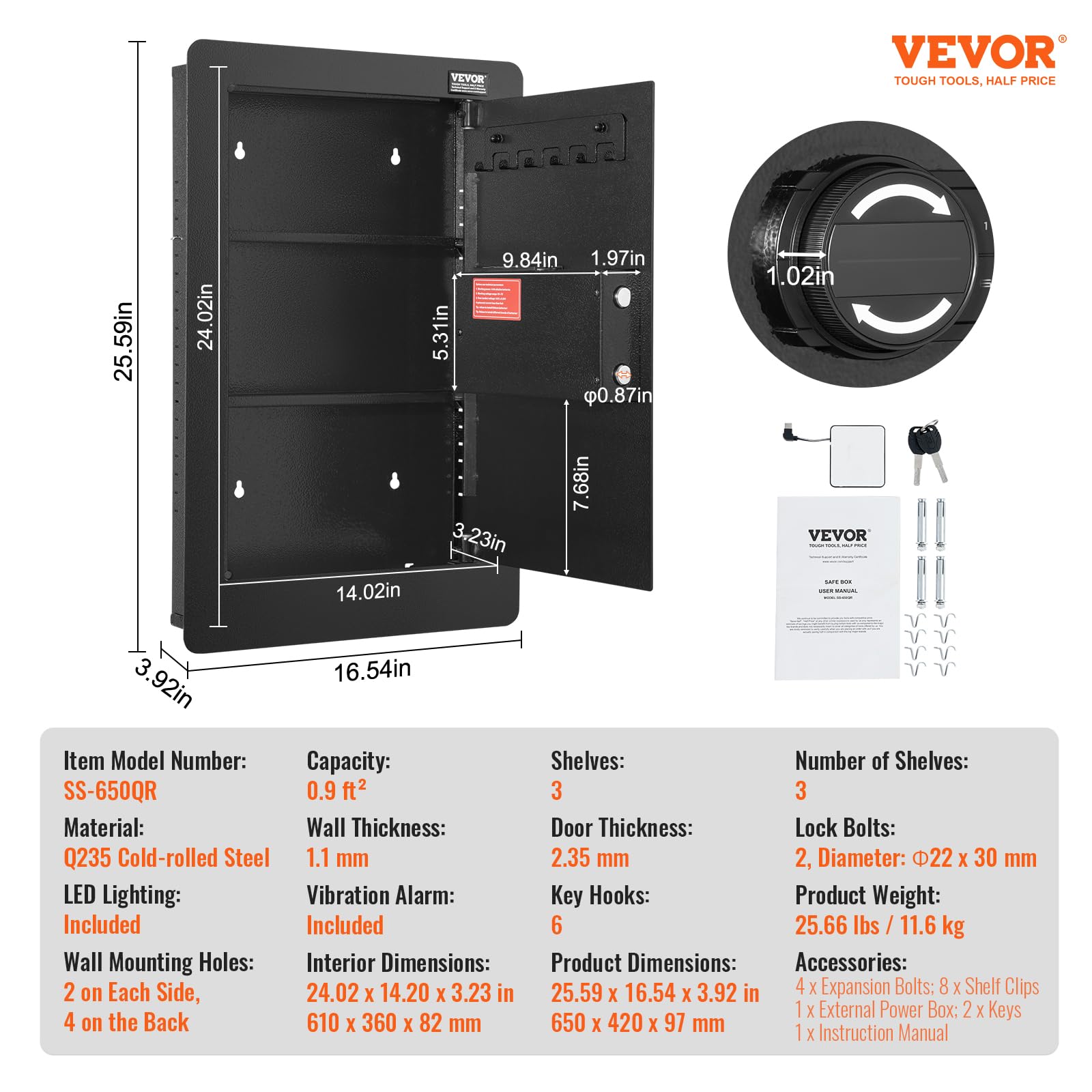VEVOR 25.59