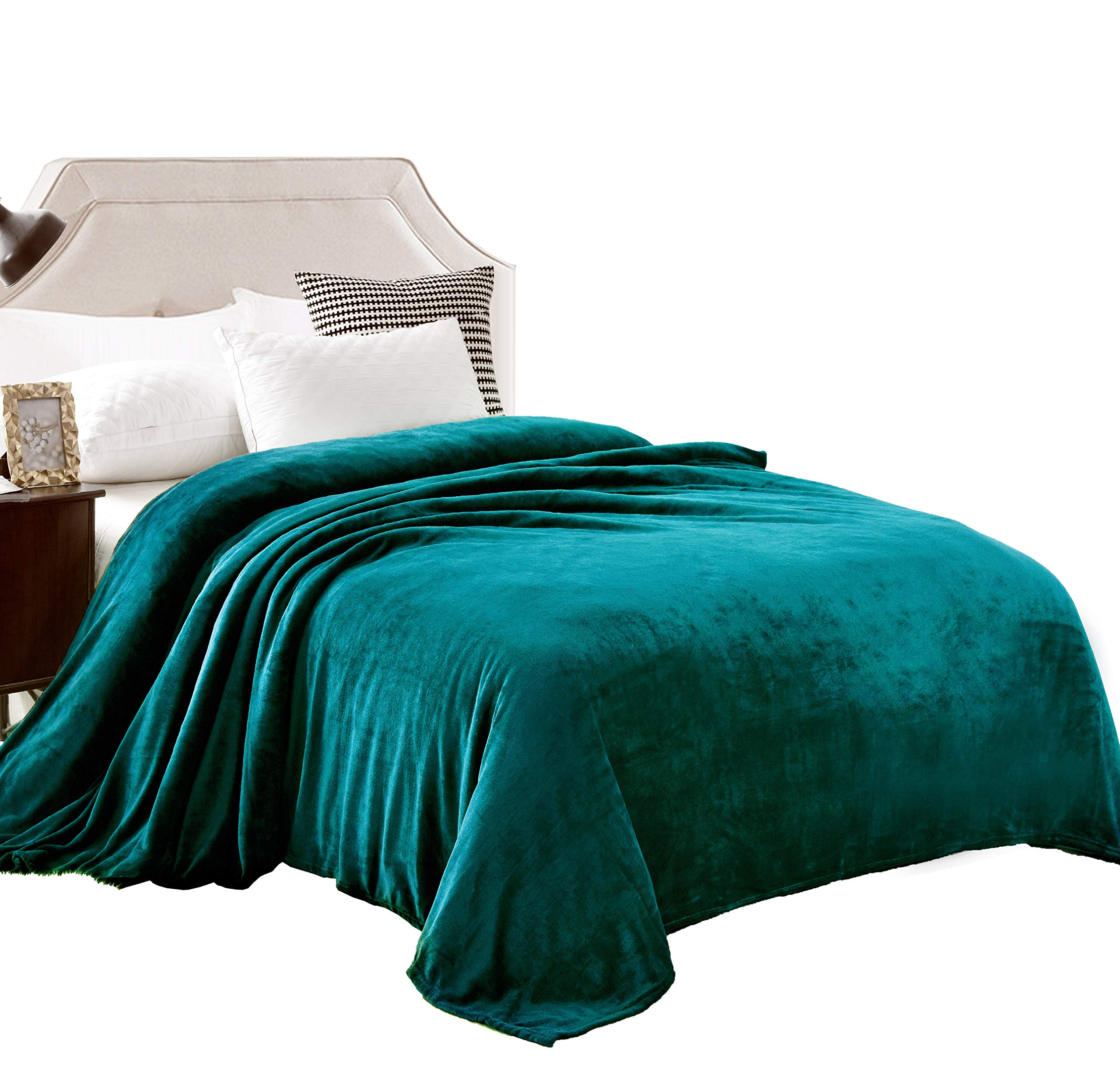 Luxury Velvet Plush Micro Fleece 6-Piece Sheet Set - King Size with 20