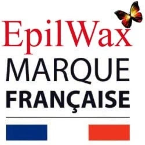 EPILWAX S.A.S Disposable Wax Roll-On Set of 24 - White Wax Strips for Legs, Armpits & Body Hair Removal - Smooth Skin at Home or Salon