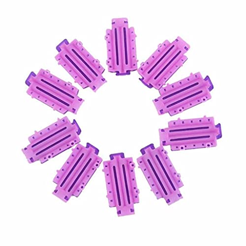 EEKLSJ 45pcs Reusable No-Heat Hair Curlers - Cold Wave Perm Rods & Corn Hair Clips for DIY Hair Styling | Perfect for Salon, Home Use & Travel Hair Care