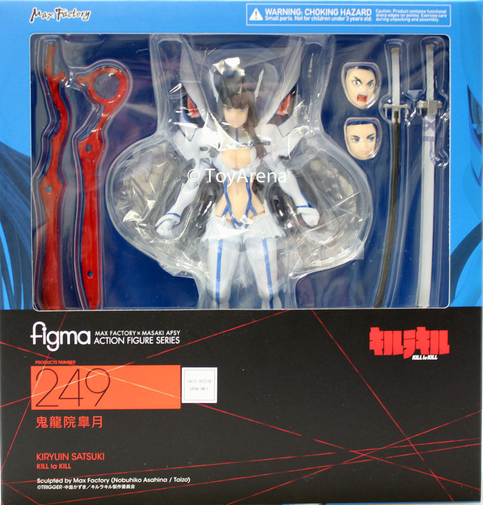 Figma #249 Satsuki Kiryuin Kill la Kill Action Figure by Max Factory - Anime Collectible for Display & Cosplay