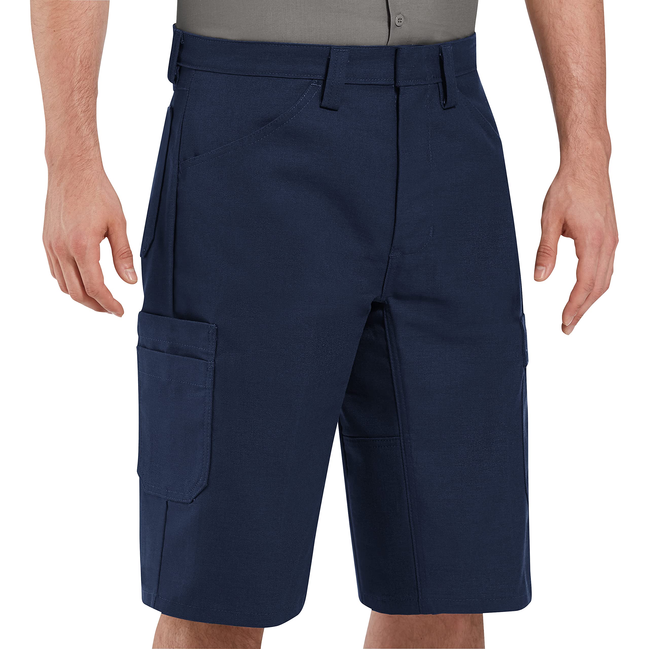 Red Kap Men's Shop Short Sleeve Work Shirt - Durable & Comfortable for Construction, Auto Repair & Industrial Work