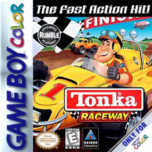Used Tonka Raceway Game Boy Color Video Game - Retro Gaming for Kids & Collectors - Perfect for Nostalgic Play & Collection Display