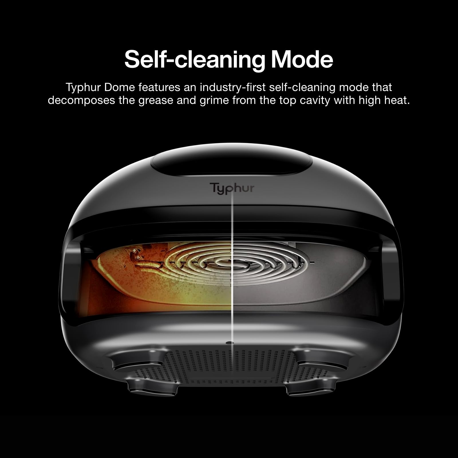 **Dome 2 Air Fryer - Extra Large 6.5QT Smart Digital Air Fryer with Superior Airflow, PFAS-Free Basket, Self-Cleaning, 32 Chicken Wings Capacity - Perfect for Quick Meals, Healthy Cooking & Family Gatherings**