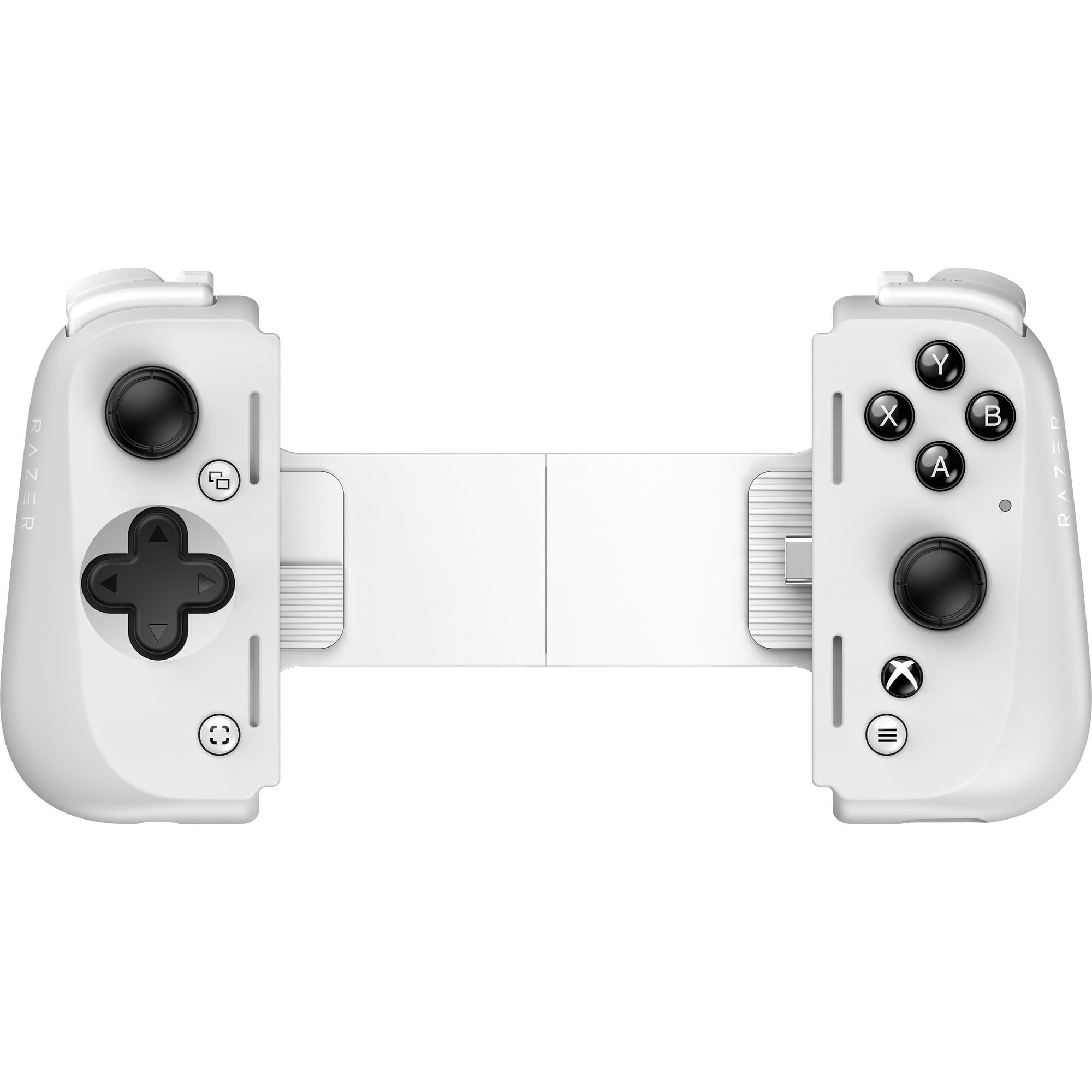 Razer Kishi V2 Pro Mobile Game Controller for Android - Xbox Edition with HyperSense Haptics | Universal Fit | Stream PC & Xbox Games | Play Touchscreen Games | Includes 1 Month Xbox Game Pass | White - Perfect for Mobile Gaming On-The-Go, Cloud Gaming & Console-Like Experience Anywhere