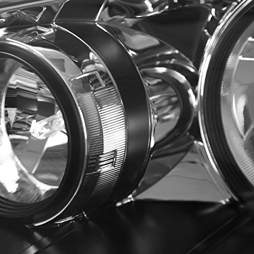 Honda Odyssey Replacement Crystal Clear Headlights - Pair (Left + Right) for Improved Night Visibility & Safety - Perfect for Daily Commute, Road Trips & Night Driving