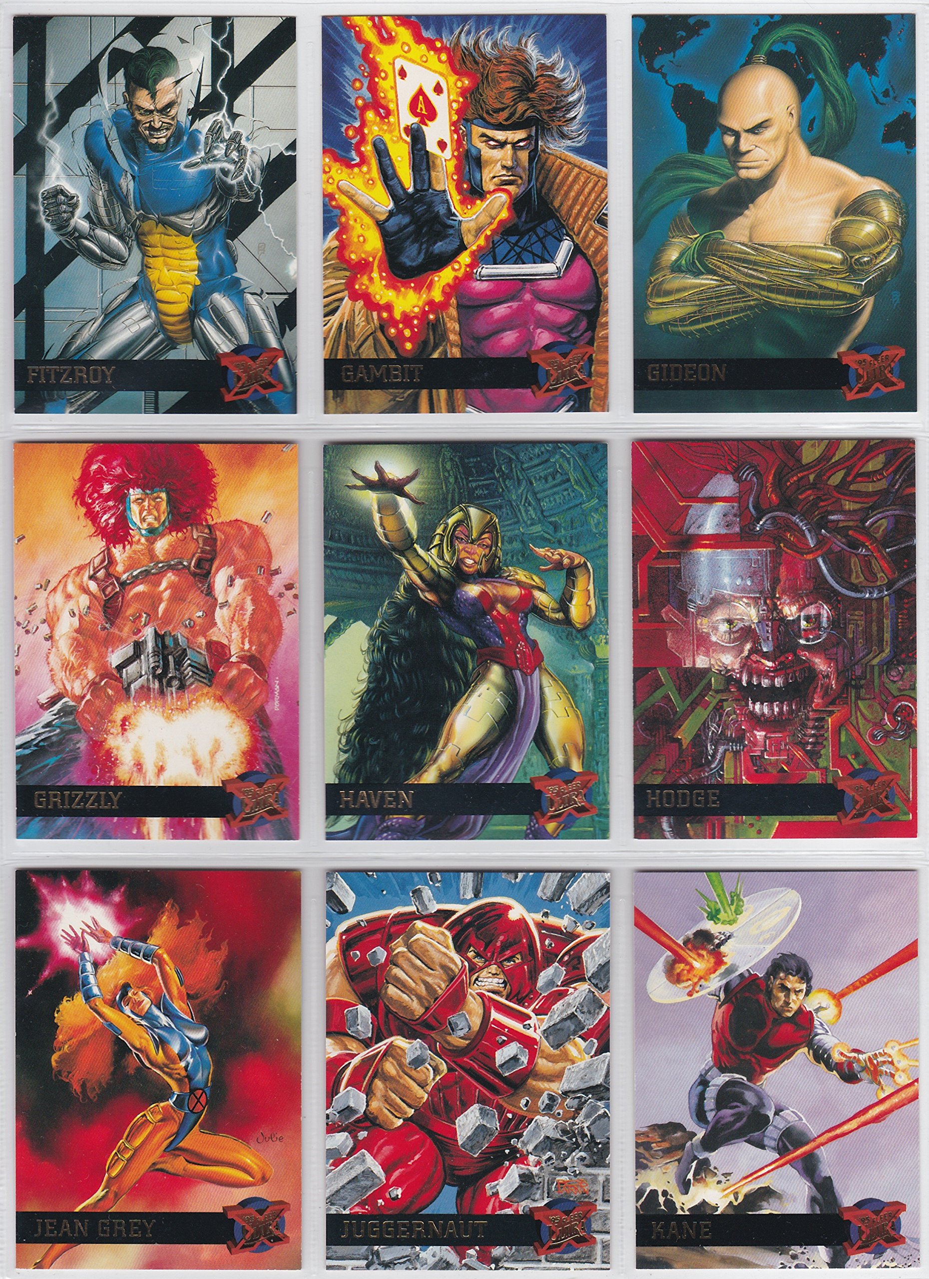 1995 Fleer Ultra X-Men Base Set - 150 NM/M Marvel Trading Cards for Collectors & Fans - Perfect for Display, Gifts, and Comic Con Events