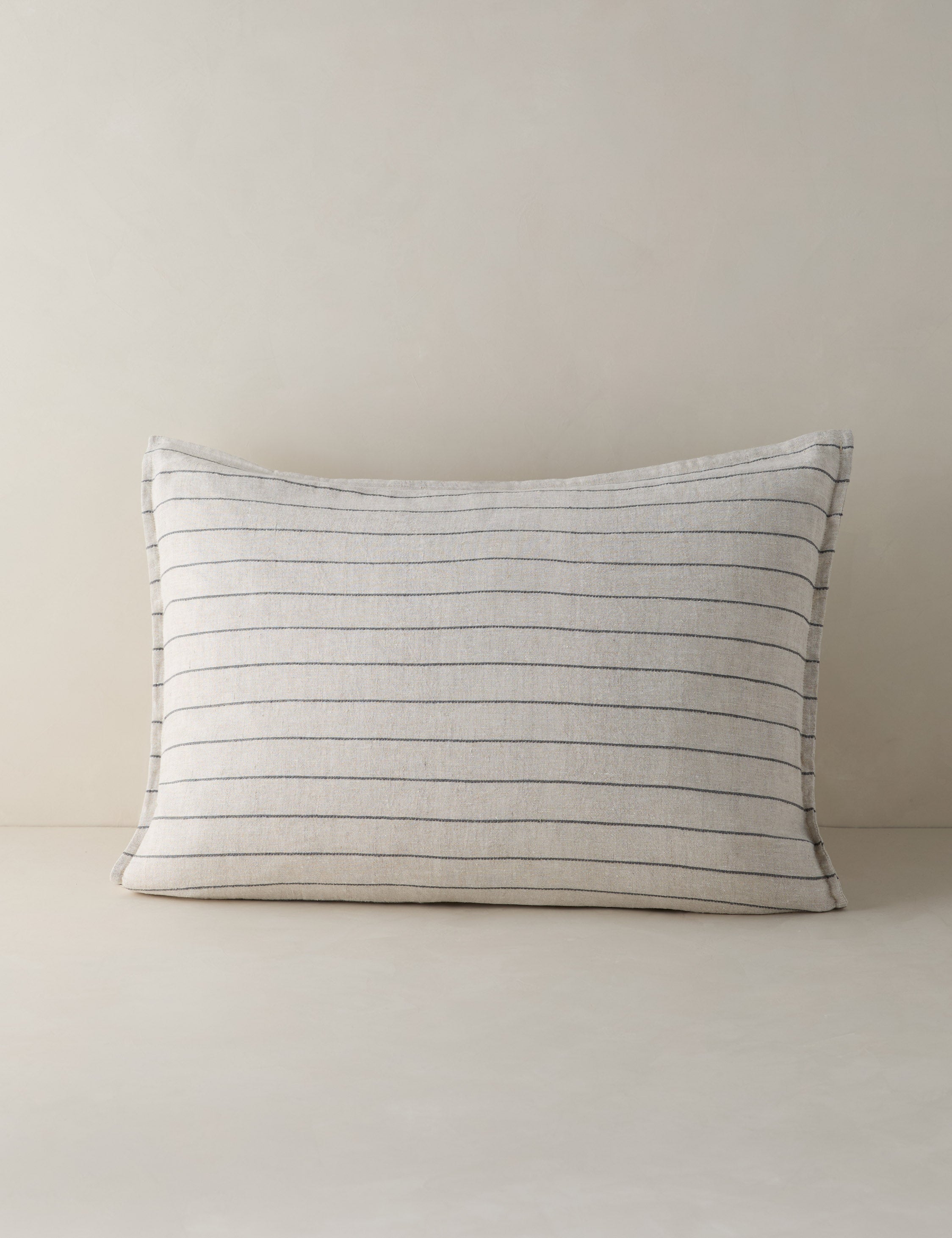 Blake Linen Sham by Pom Pom at Home - Premium Decorative Pillow Cover for Bedroom & Living Room - Perfect for Farmhouse, Modern & Coastal Home Decor