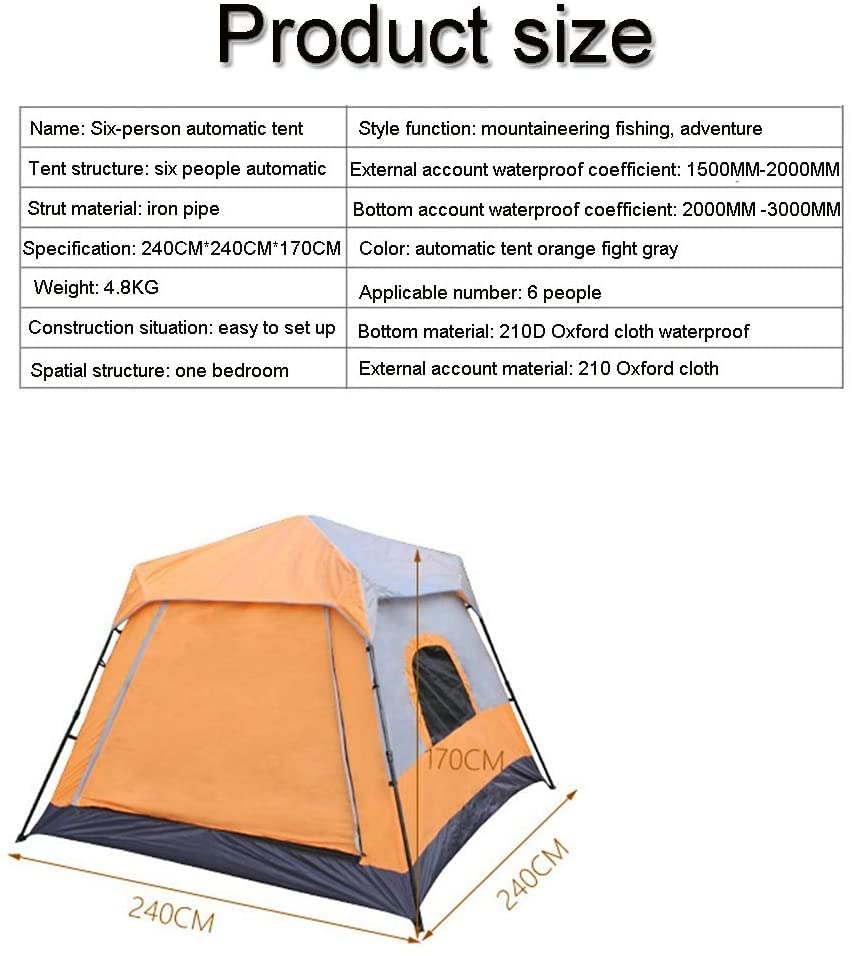 RALIRA 3-4 Person Waterproof Camping Tent with Porch & Carry Bag - Ultralight Backpacking Tent for Hiking, Travel & Survival - Perfect for Family Camping, Outdoor Adventures & Emergency Shelters