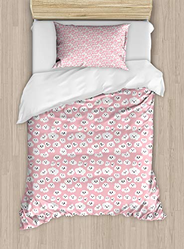 Pale Pink Charcoal Grey