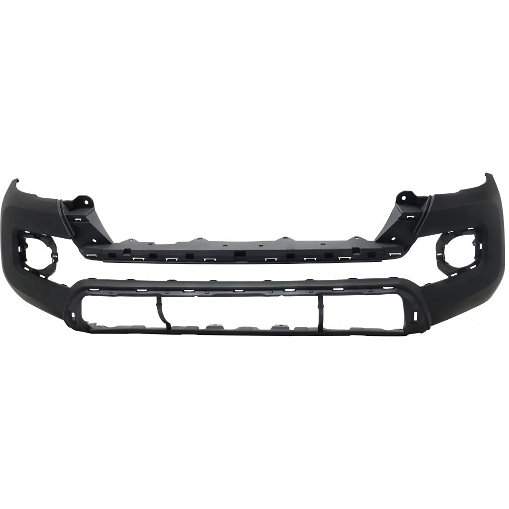 Toyota Tacoma Bumper Cover 2016-2020 - Textured Front CAPA Certified for All Cab Types | Off-Road Protection
