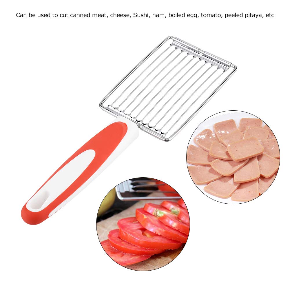 Purple Cheese & Tomato Slicer - Kitchen Food Cutter for Luncheon Prep