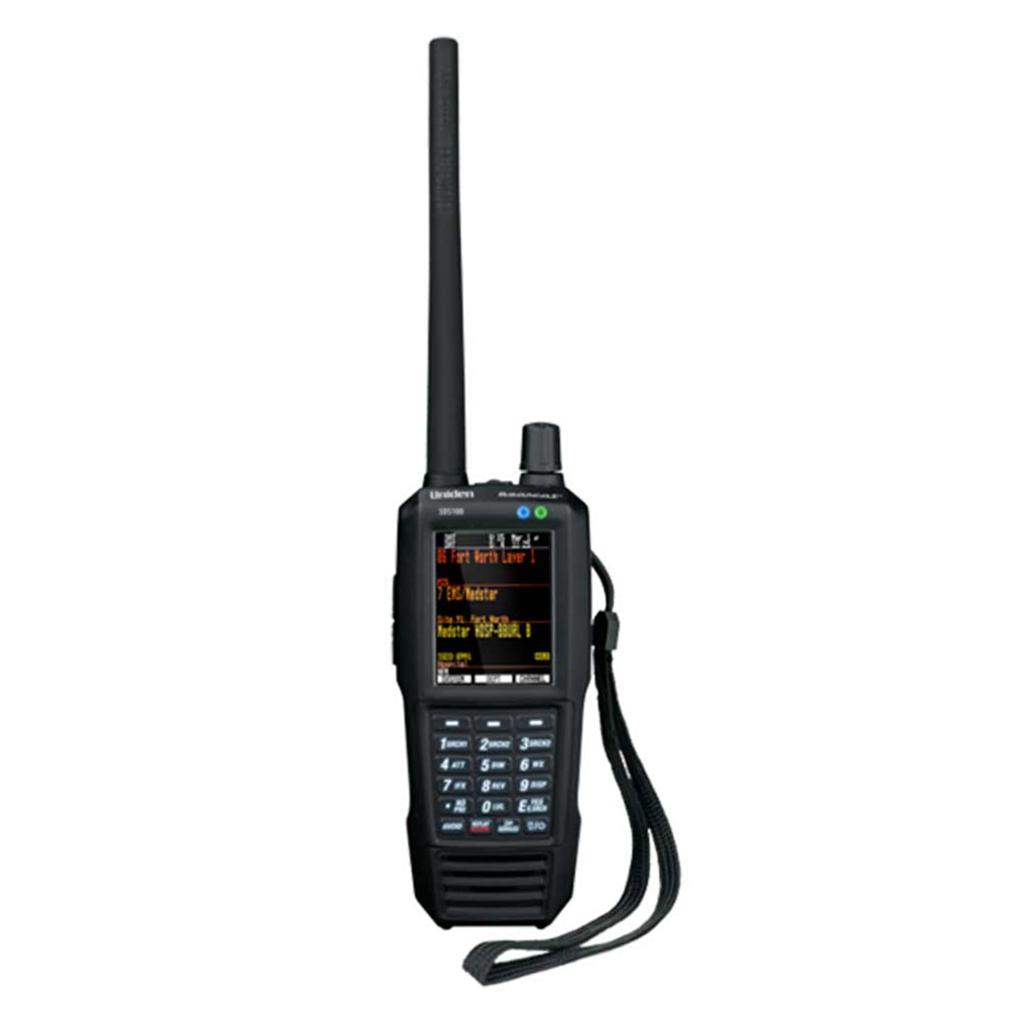 Uniden SDS100E Digital Scanner Portable Radio - Police, Fire, EMS, Air Traffic - Ideal for Emergency Responders & Hobbyists