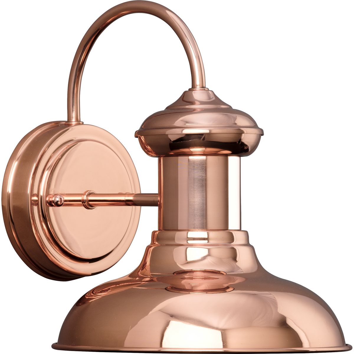 Brookside Collection One Light Small Wall Lantern - Outdoor/Indoor Bronze Sconce Lighting Fixture for Porch, Patio, Garden & Entryway Decor