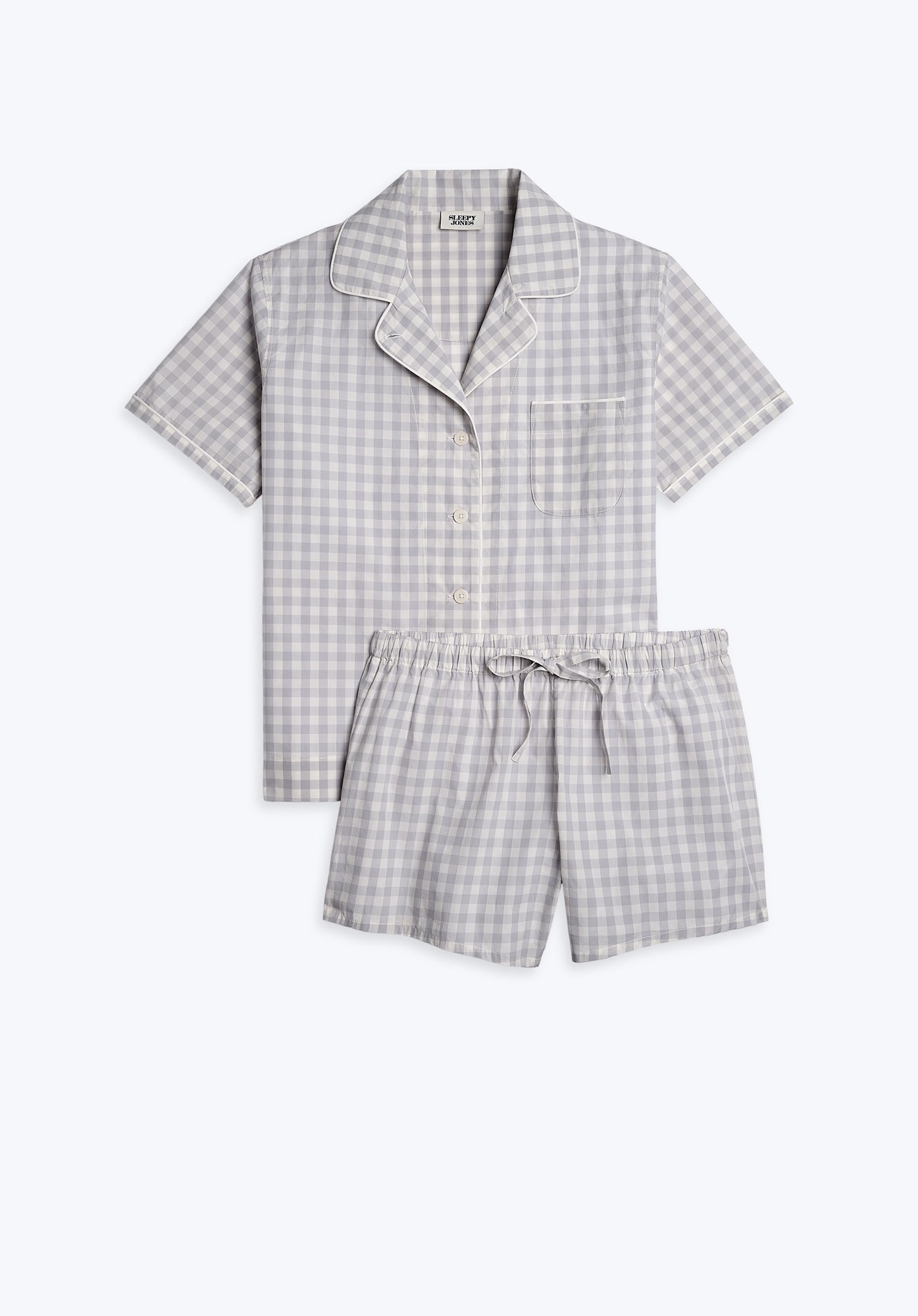 Large Grey Gingham