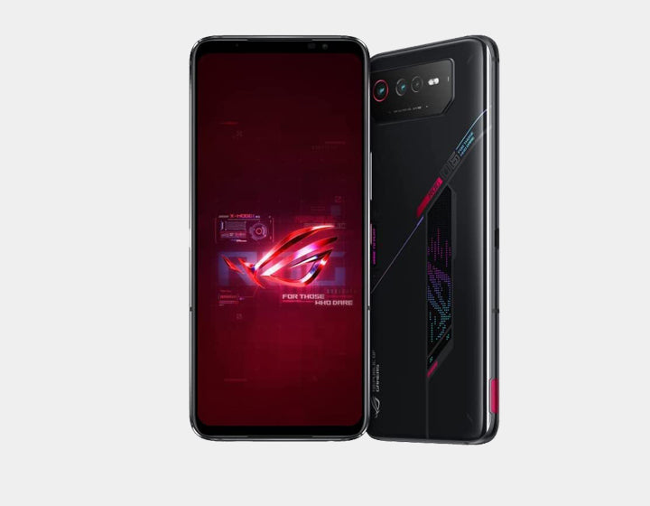 ASUS ROG Phone 6 AI2201 5G Gaming Smartphone - 256GB Storage, 12GB RAM, Dual SIM GSM Unlocked (Black) - Ultimate Mobile Gaming Performance for Esports & Streaming