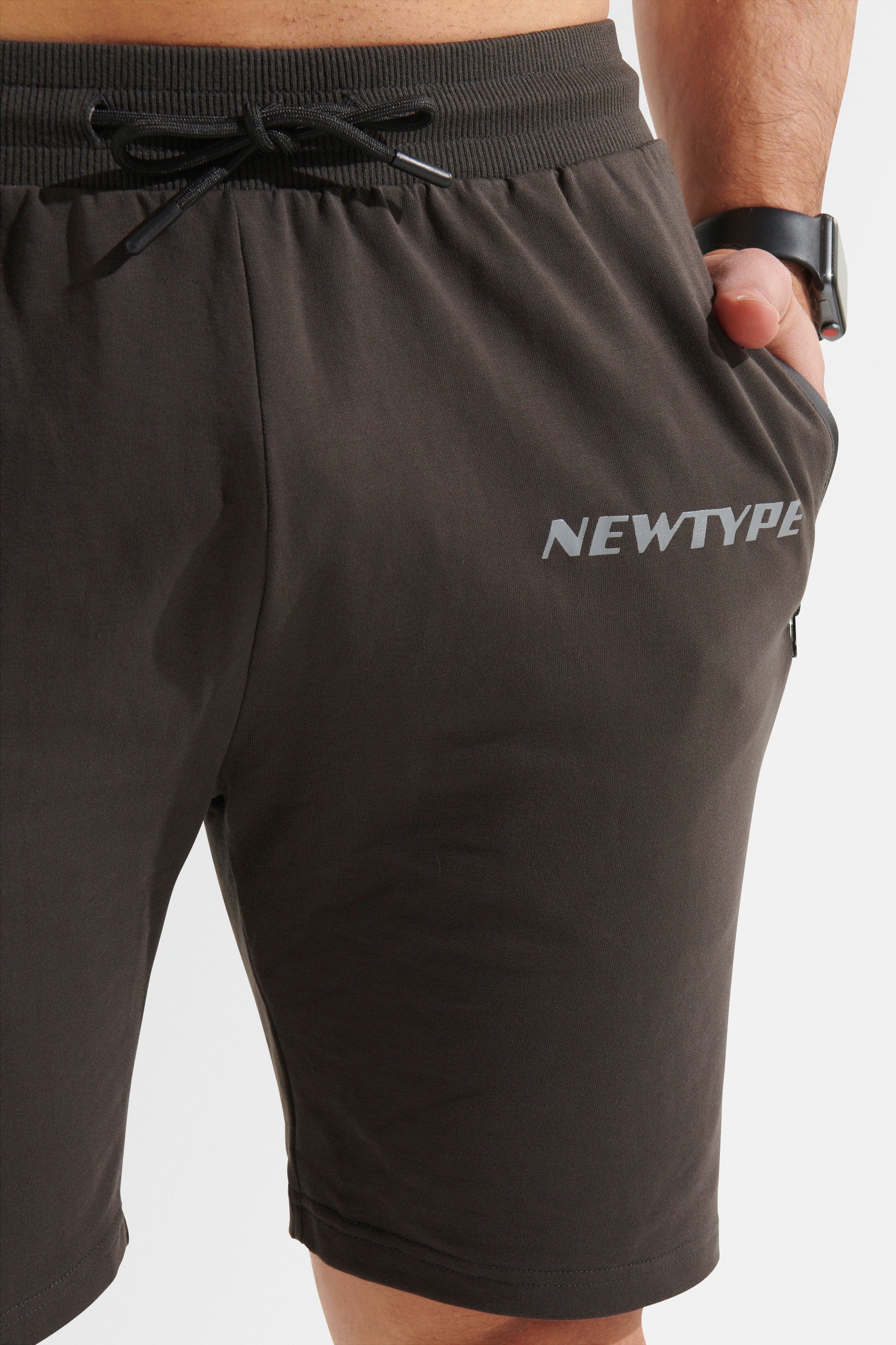 Intrepid Athlete Men's Running Shorts - Lightweight & Breathable Charcoal Gray for Gym, Jogging & Outdoor Workouts
